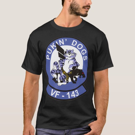 Pukin Dogs VF143 Hornet Squadron T-shirt (Voorkant)