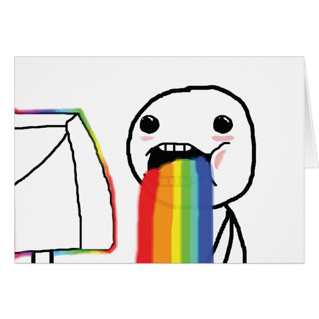 Puking Rainbows (Voorkant Horizontaal)