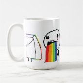 Puking Rainbows Koffiemok (Links)