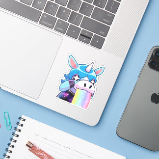 Puking regenbogen - Sticker
