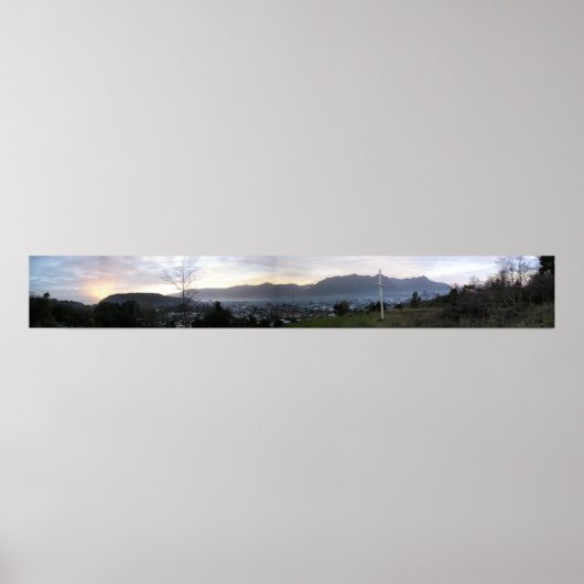 Pukon Sunset Poster (Voorkant)
