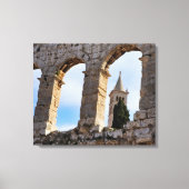 Pula Arena Kroatië Canvas Afdruk (Voorkant)
