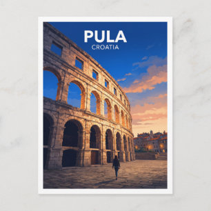 Pula Arena, Pula, Kroatië Briefkaart