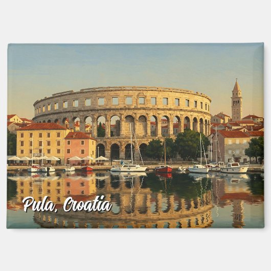 Pula Kroatië Reizen Magneet (Voorkant)