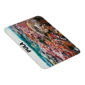 Pula Kroatië Stad Uitzicht Schilderen Magneet (Rechterzijde)