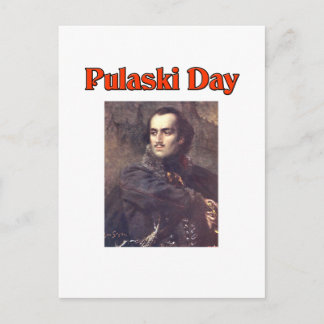 Pulaski Day Briefkaart