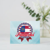 Pulaski, GA Briefkaart (Staand voorkant)