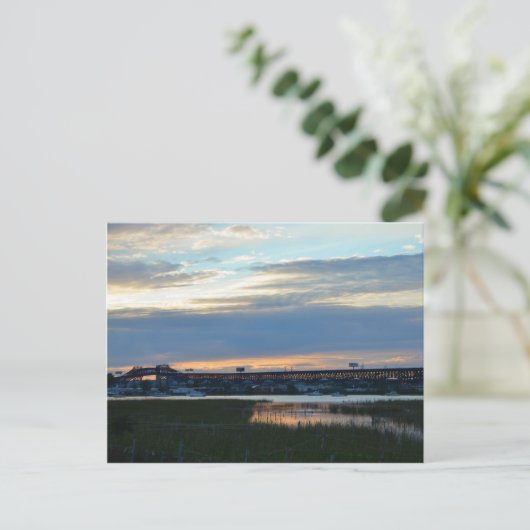 Pulaski op het Sunset Briefkaart (Staand voorkant)