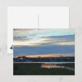 Pulaski op het Sunset Briefkaart (Voorkant / Achterkant)