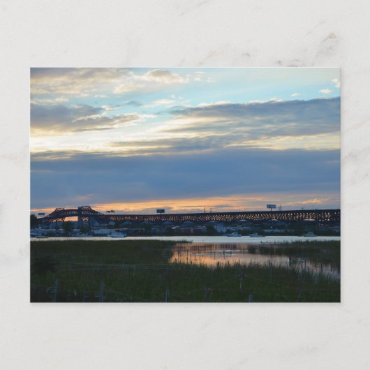 Pulaski op het Sunset Briefkaart (Voorkant)