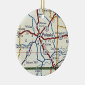 Pulaski TN Keramisch Ornament (Rechts)