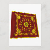 Pulaski's Legion Flag Briefkaart (Voorkant)