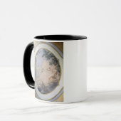 Pulcinella on a Swing, 1797 (fresco) Mok (Voorkant links)