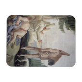 Pulcinella op feestdag magneet (Horizontaal)