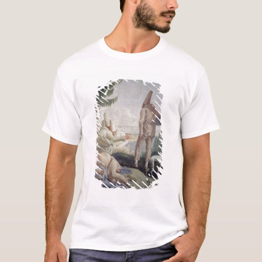 Pulcinella op feestdag t-shirt (Voorkant)