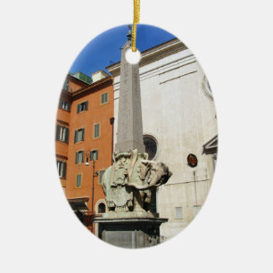 Pulcino Della Minerva Keramisch Ornament