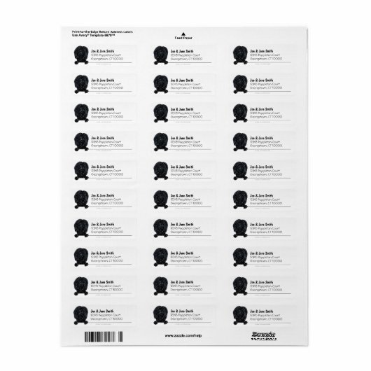 Puli Clean en Simple Etiket (Full Sheet)