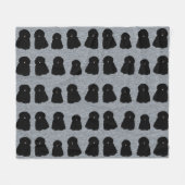 Puli Fleece Blanket Deken (Voorkant (Horizontaal))