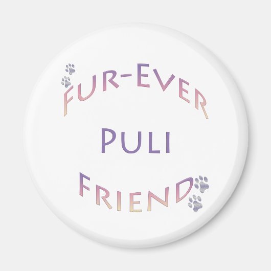 Puli Furever Friend Magneet (Voorkant)