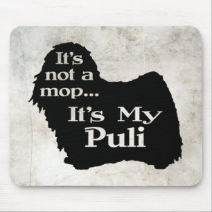 Puli geen pop muismat