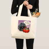 Puli Halloween-Snoep Grote Tote Bag (Voorkant (product))