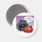 Puli Halloween-Snoep Magneet (Voorkant / Achterkant)