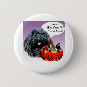 Puli Halloween-Snoep Ronde Button 5,7 Cm