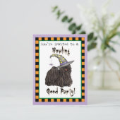 Puli Heksen Uitnodiging (Staand voorkant)