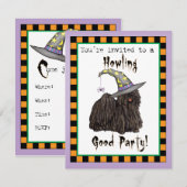 Puli Heksen Uitnodiging (Voorkant / Achterkant)