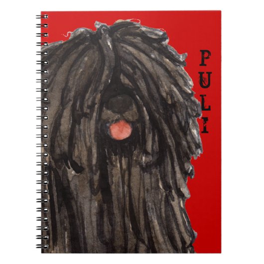 Puli-kleurenblok Notitieboek (Voorkant)