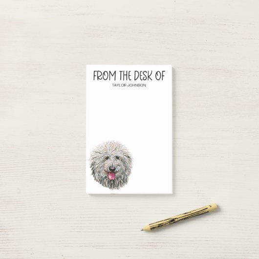 Puli liefhebber post-it® notes (Op bureau)