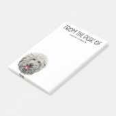 Puli liefhebber post-it® notes (Schuin)