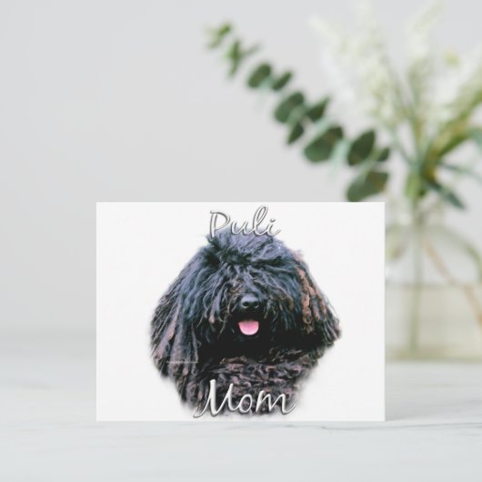 Puli Moeder 2 Briefkaart (Staand voorkant)