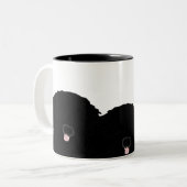 Puli-Mok Tweekleurige Koffiemok (Voorkant links)