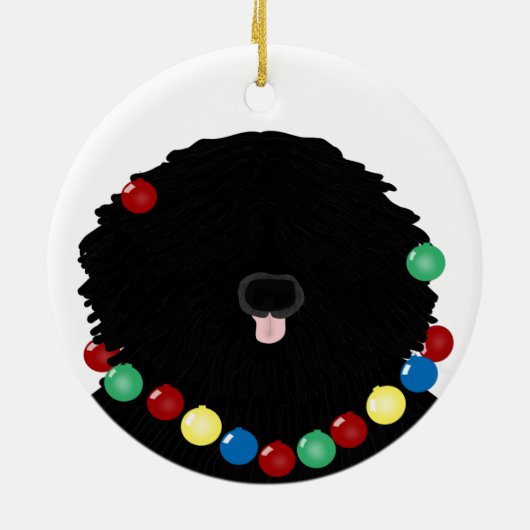 Puli-Ornament Keramisch Ornament (Achterkant)