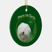 Puli Peace Keramisch Ornament (Rechts)