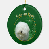 Puli Peace Keramisch Ornament (Links)