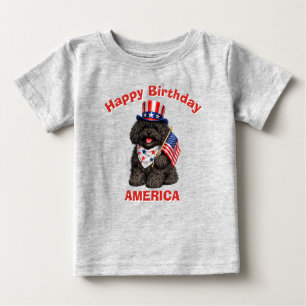 Puli Puppy (2j) Patriottisch Kinder T-Shirt