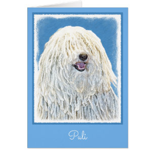 Puli-schilderijen - Kute Original Dog Art