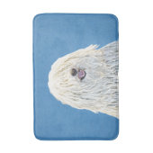 Puli-schilderijen - Kute Original Dog Art Badmat (Voorkant Verticaal)