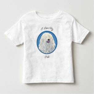 Puli-schilderijen - Kute Original Dog Art Kinder Shirts
