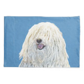 Puli-schilderijen - Kute Original Dog Art Kussensloop (Achterkant)