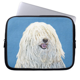 Puli-schilderijen - Kute Original Dog Art Laptop Sleeve
