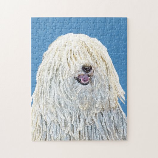 Puli-schilderijen - Kute Original Dog Art Legpuzzel (Verticaal)
