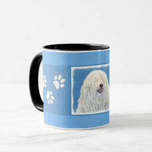 Puli-schilderijen - Kute Original Dog Art Mok