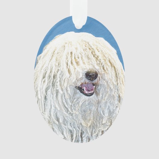 Puli-schilderijen - Kute Original Dog Art Ornament (voorkant)