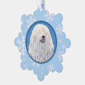 Puli-schilderijen - Kute Original Dog Art Ornament Kaart (Links)