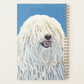 Puli-schilderijen - Kute Original Dog Art Planner (Achterkant)