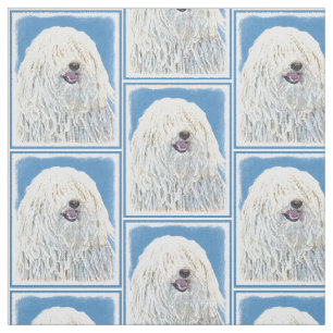 Puli-schilderijen - Kute Original Dog Art Stof