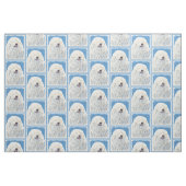 Puli-schilderijen - Kute Original Dog Art Stof (Fat Quarter)